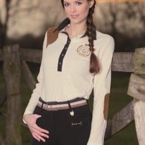 HKM Long Sleeve Riding Shirt  - NWT